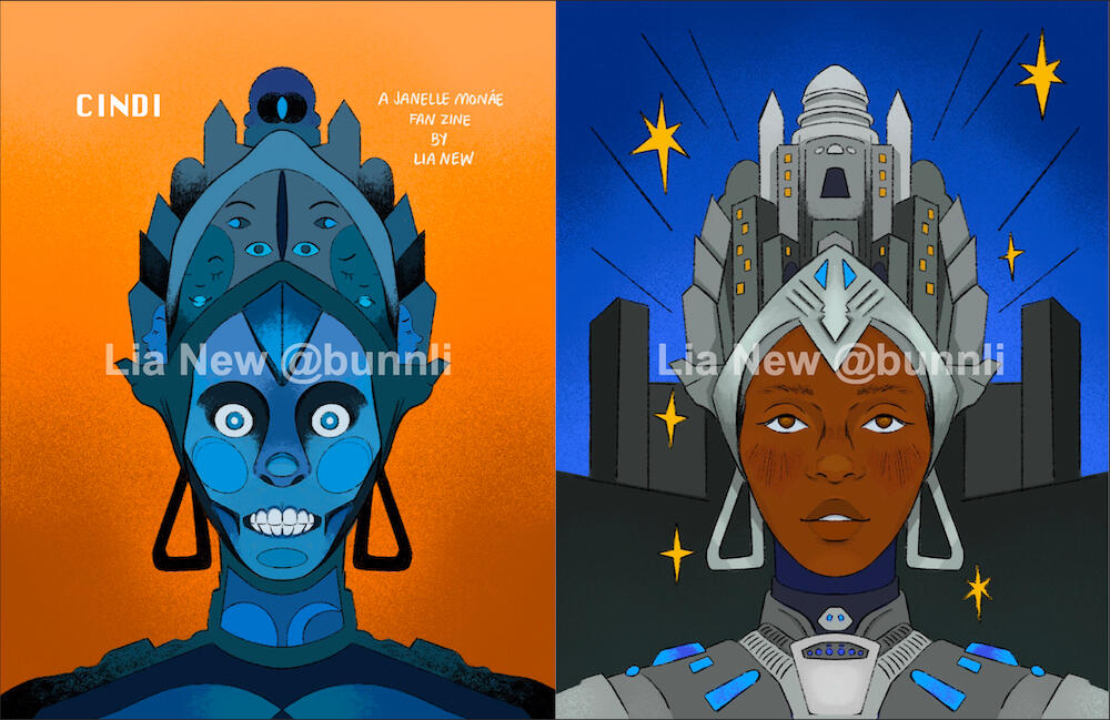 Cindi Mini Comic - F/B Cover